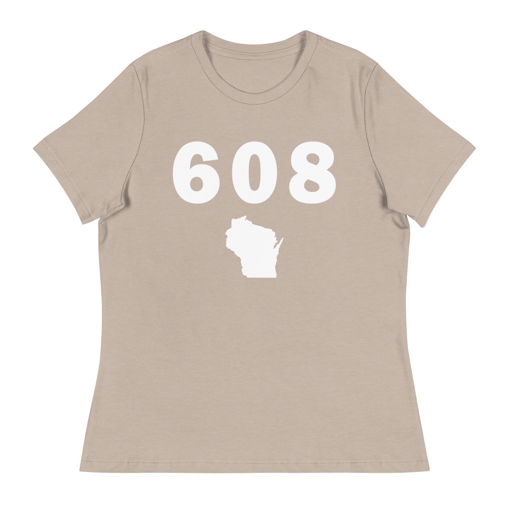 608 Area Code Women's Relaxed T Shirt