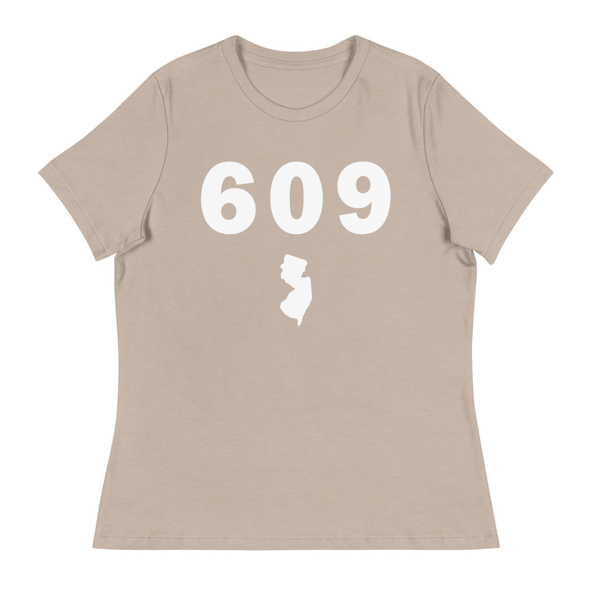 609 Area Code Women's Relaxed T Shirt