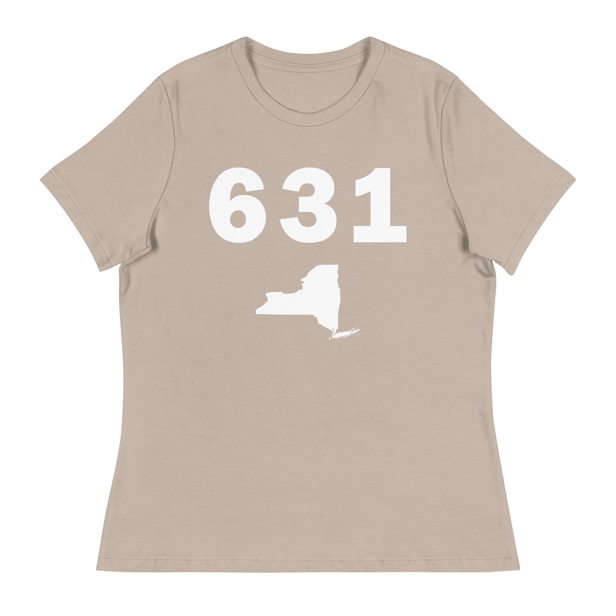 631 Area Code Women's Relaxed T Shirt