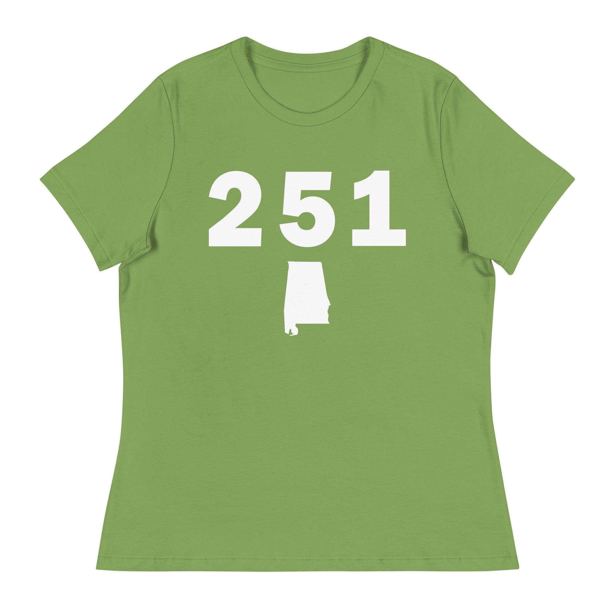 251 Area Code Women's Relaxed T Shirt