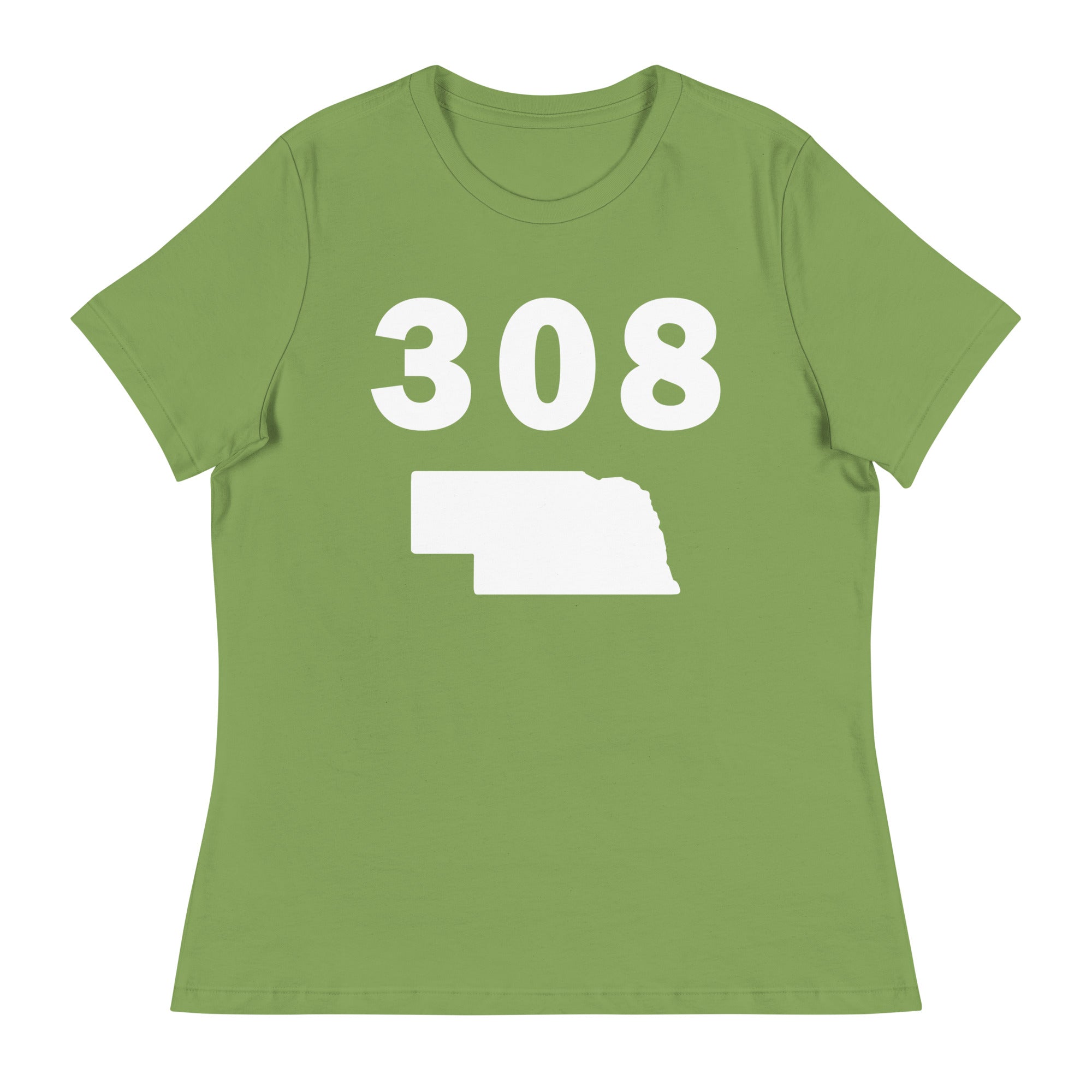 308 Area Code Women's Relaxed T Shirt