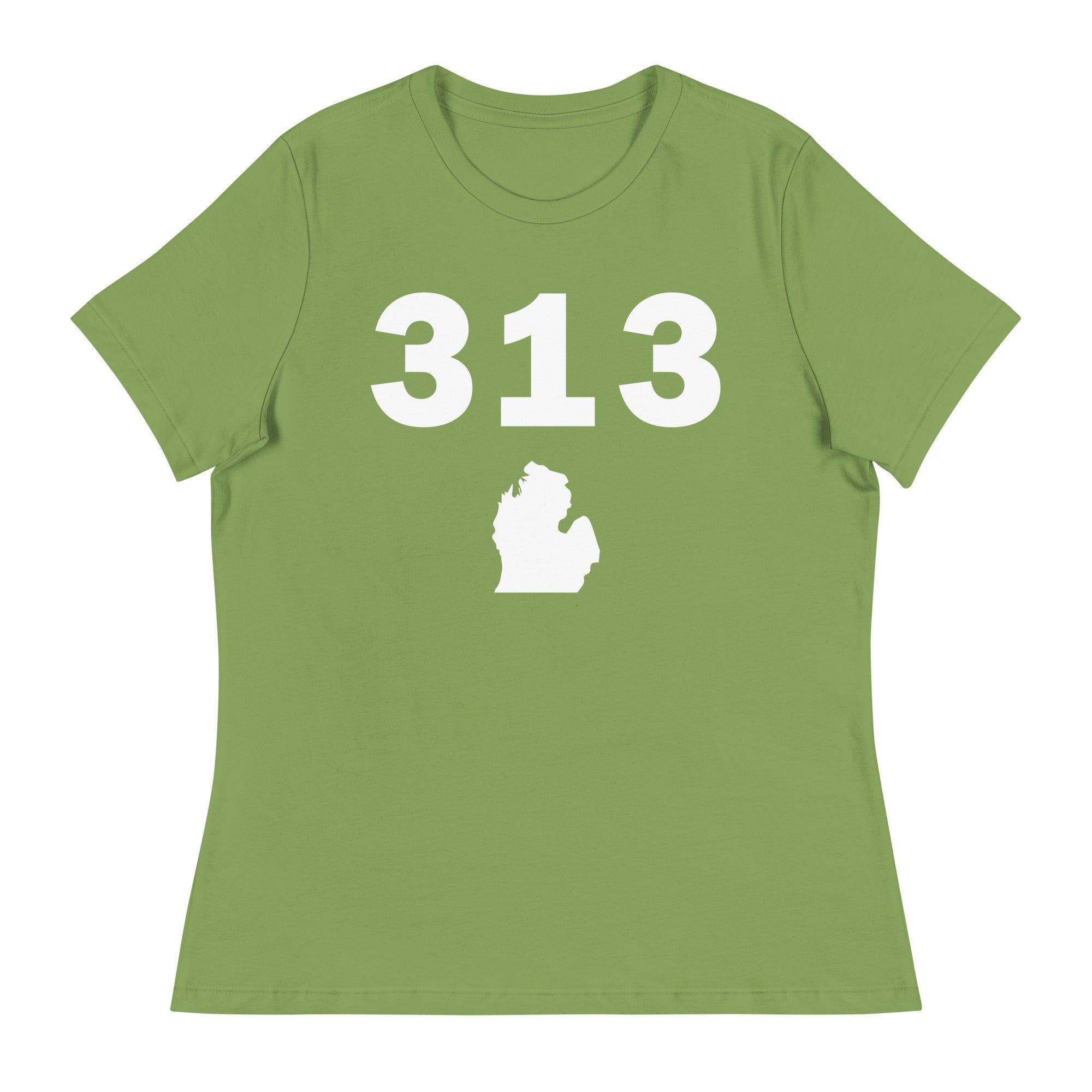 313 Area Code Women's Relaxed T Shirt