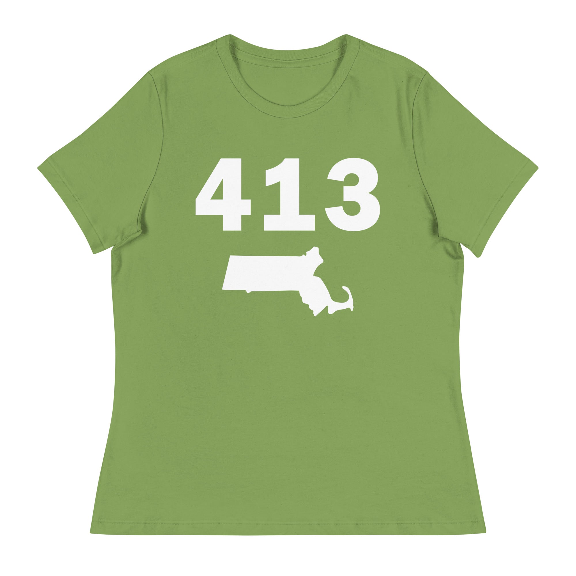 413 Area Code Women's Relaxed T Shirt