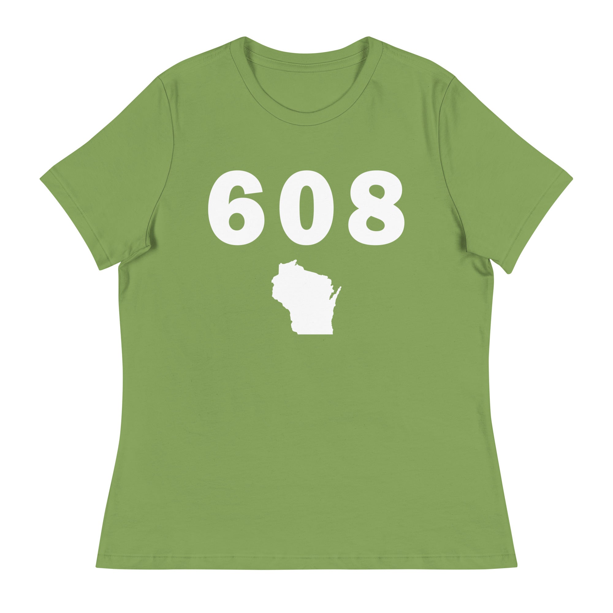 608 Area Code Women's Relaxed T Shirt
