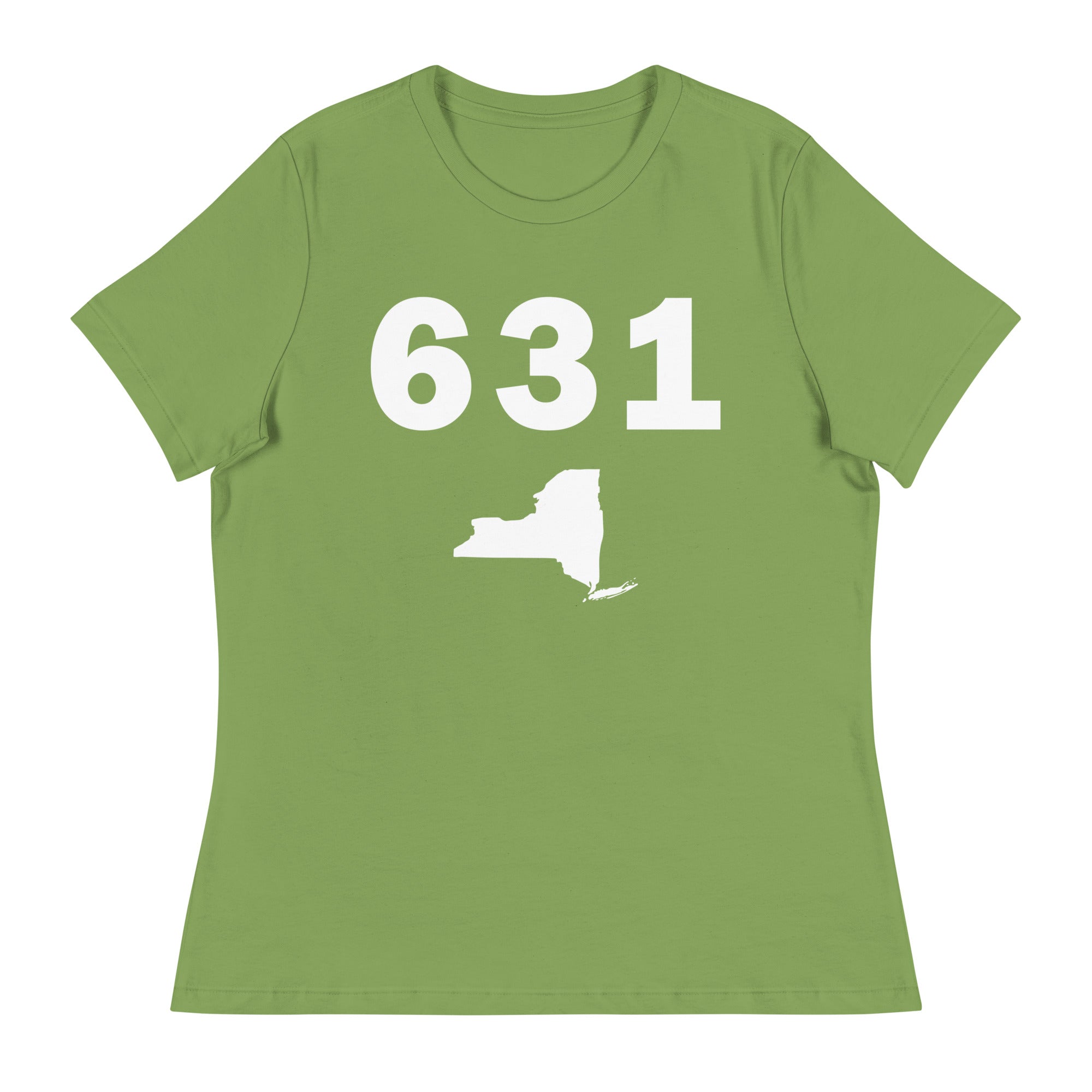631 Area Code Women's Relaxed T Shirt