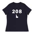 208 Area Code Women's Relaxed T Shirt
