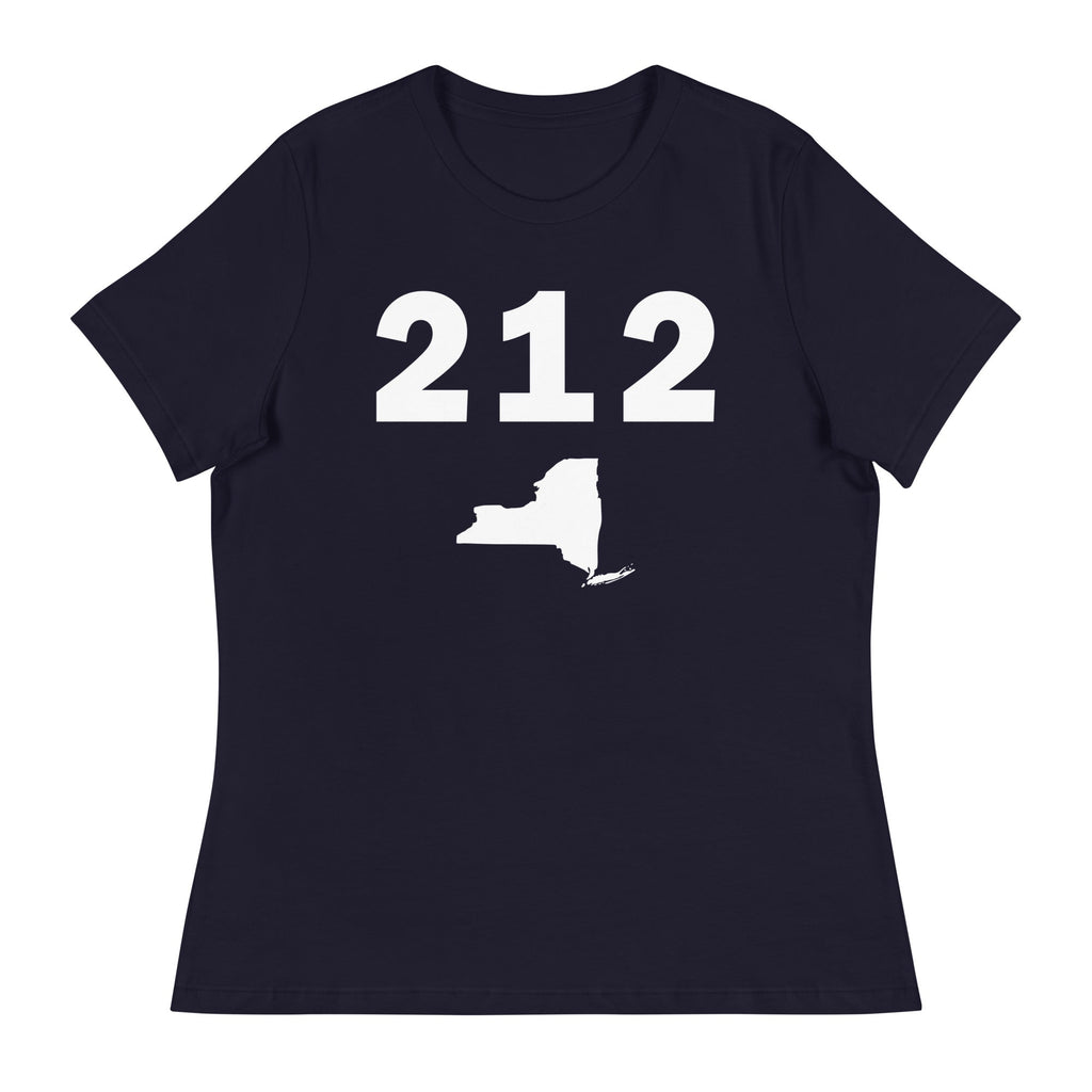 212 Area Code Women's Relaxed T Shirt