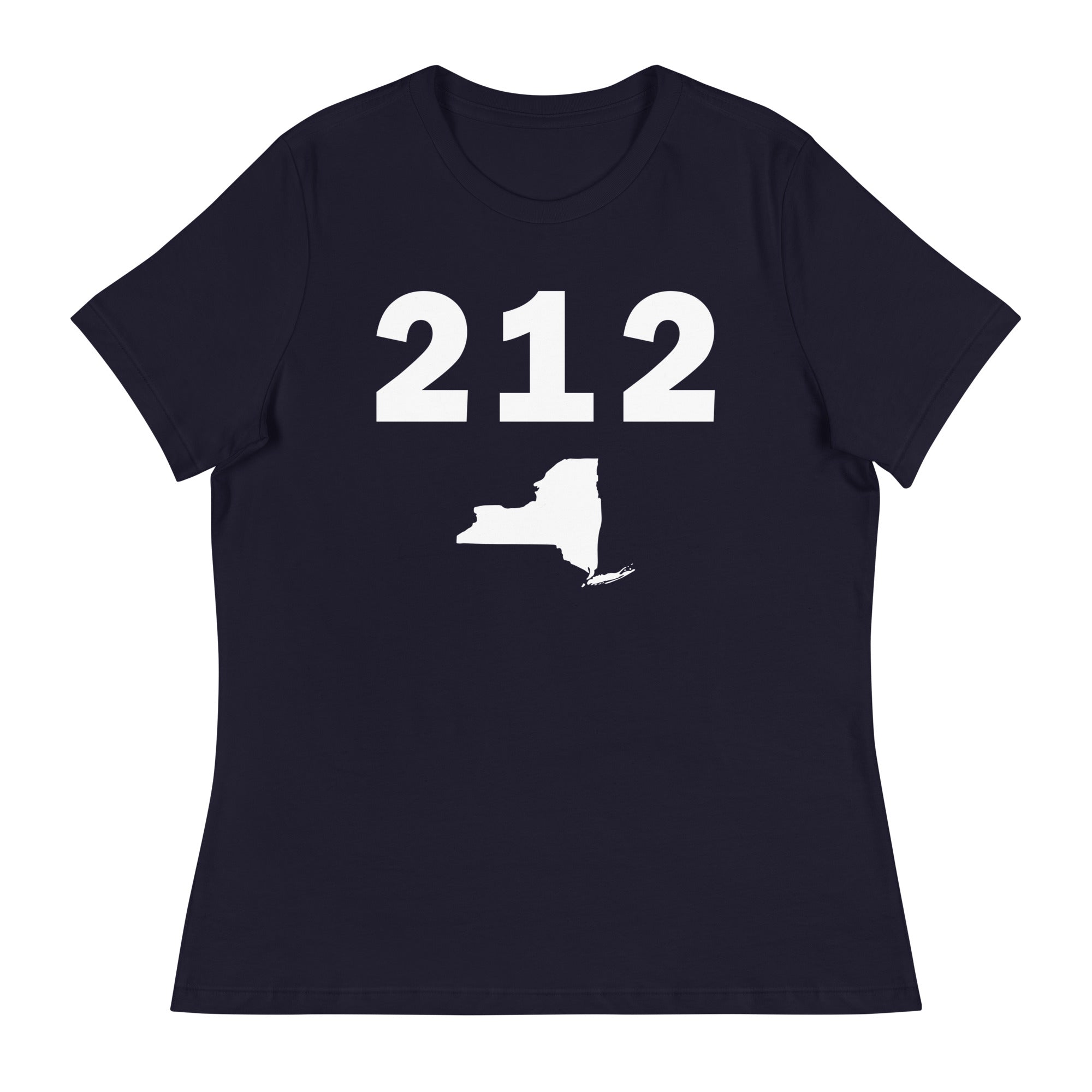 212 Area Code Women's Relaxed T Shirt