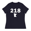 218 Area Code Women's Relaxed T Shirt