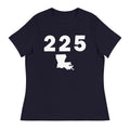 225 Area Code Women's Relaxed T Shirt