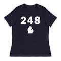 248 Area Code Women's Relaxed T Shirt