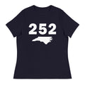 252 Area Code Women's Relaxed T Shirt