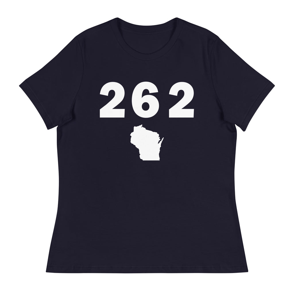 262 Area Code Women's Relaxed T Shirt