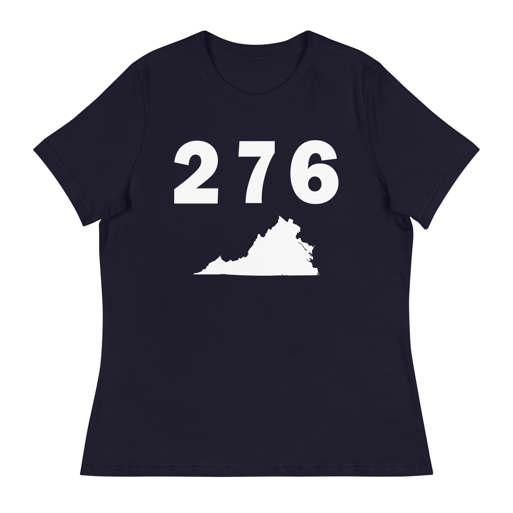 276 Area Code Women's Relaxed T Shirt