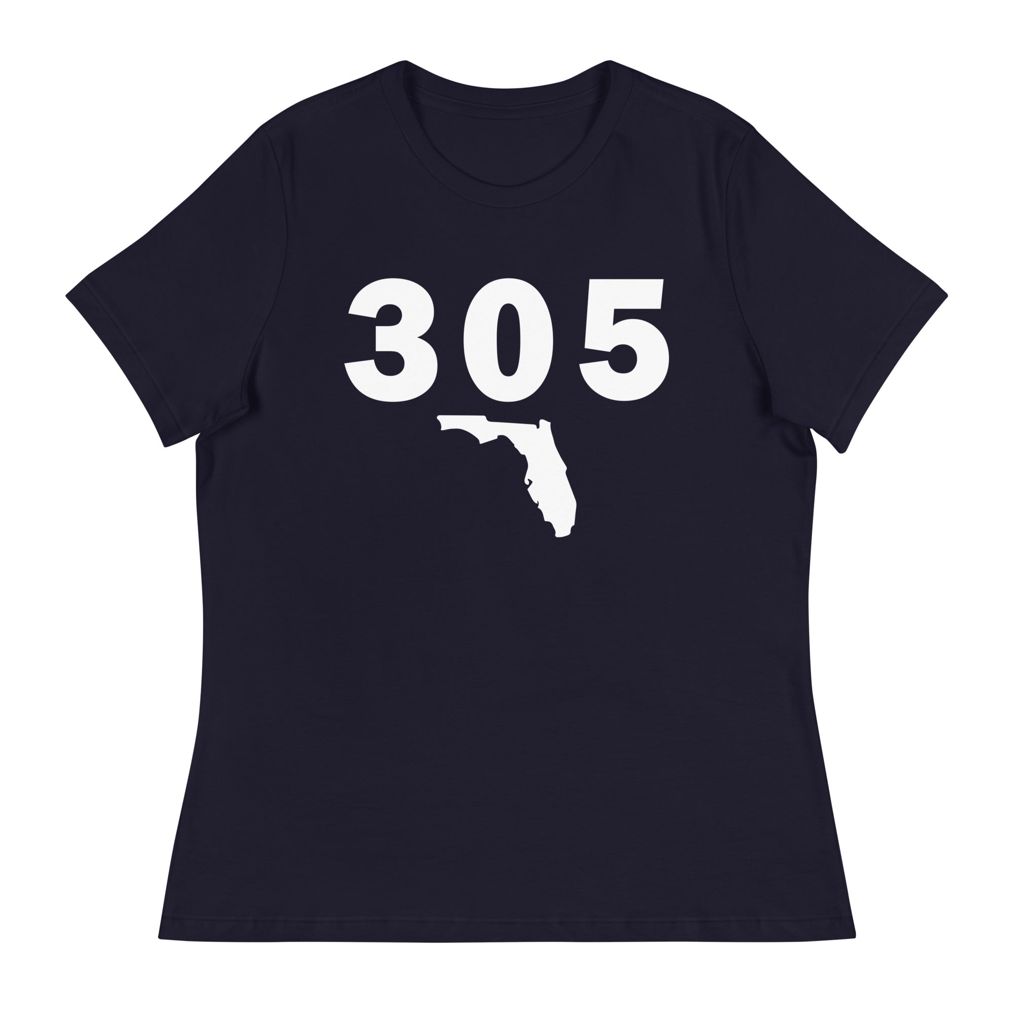305 Area Code Women's Relaxed T Shirt