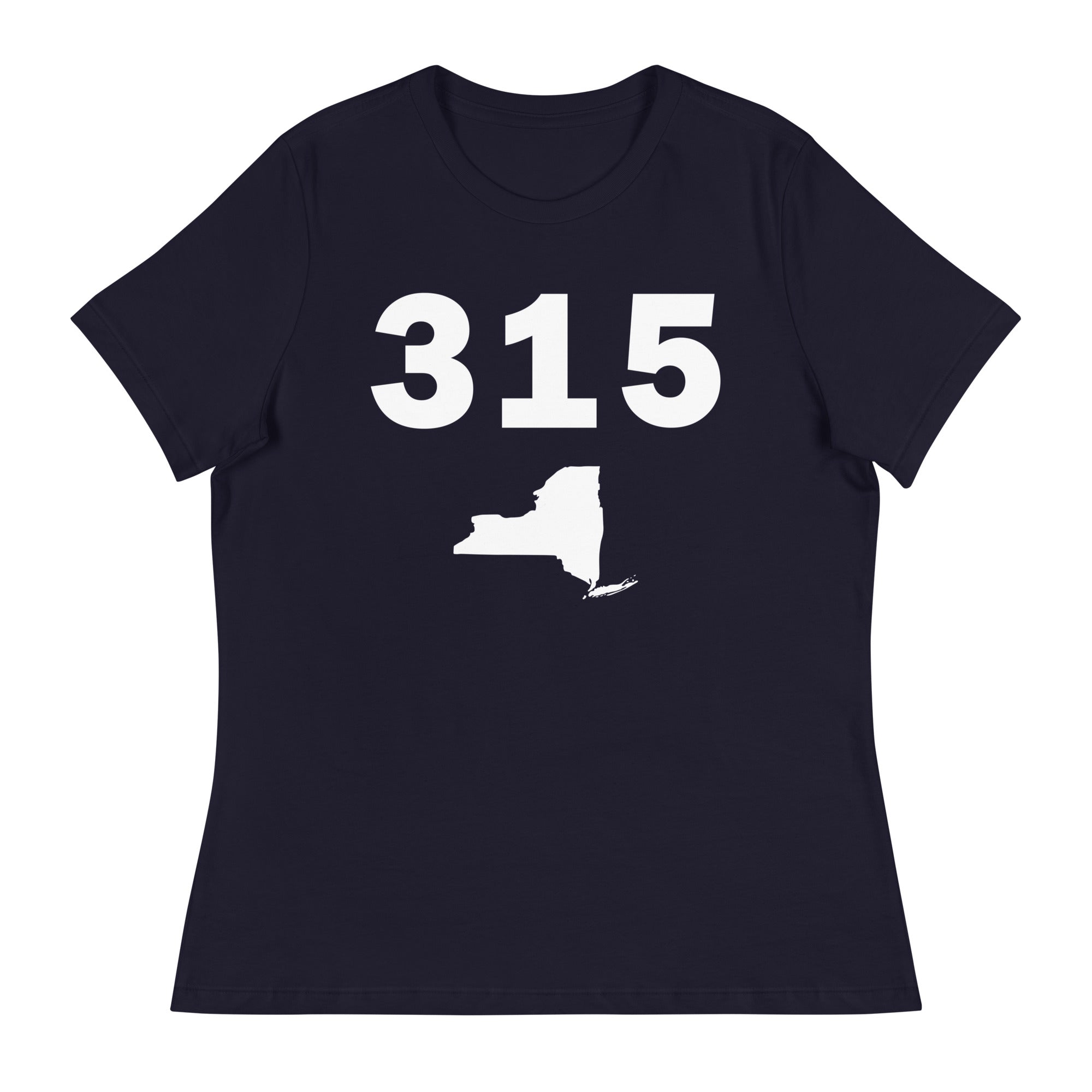 315 Area Code Women's Relaxed T Shirt