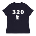 320 Area Code Women's Relaxed T Shirt