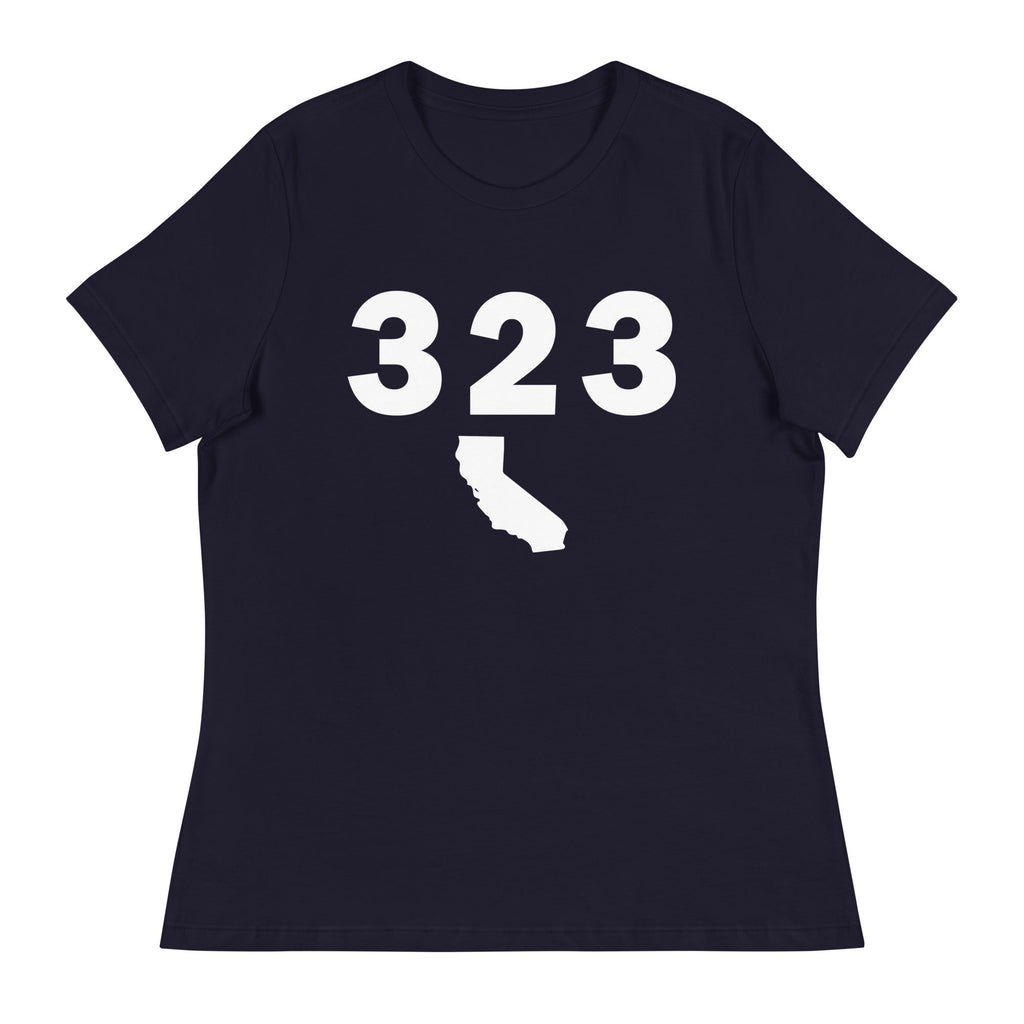 323 Area Code Women's Relaxed T Shirt