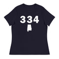334 Area Code Women's Relaxed T Shirt