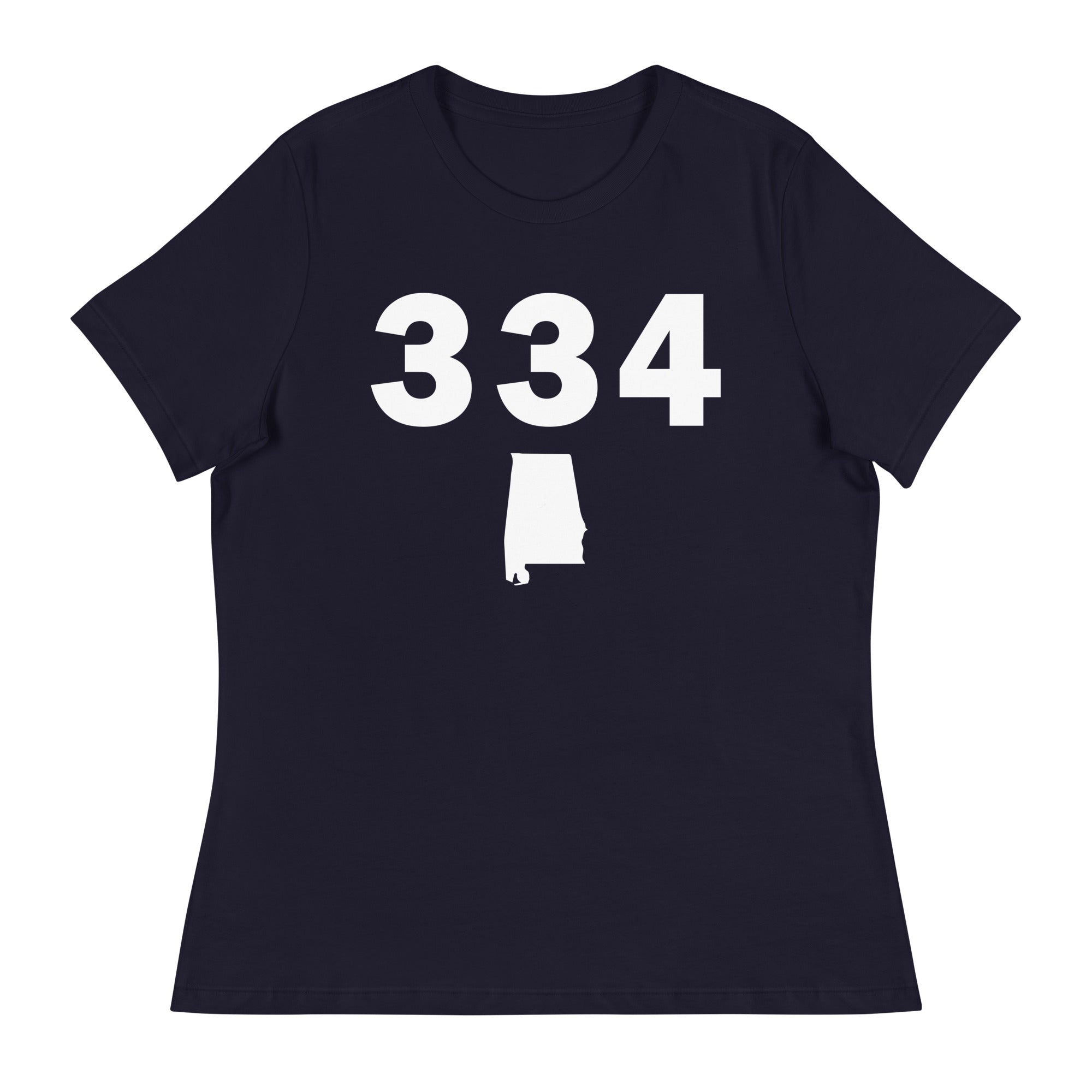 334 Area Code Women's Relaxed T Shirt