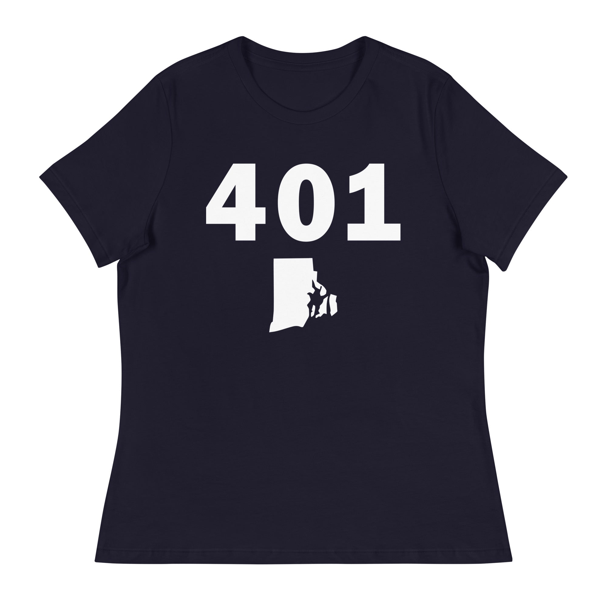 401 Area Code Women's Relaxed T Shirt