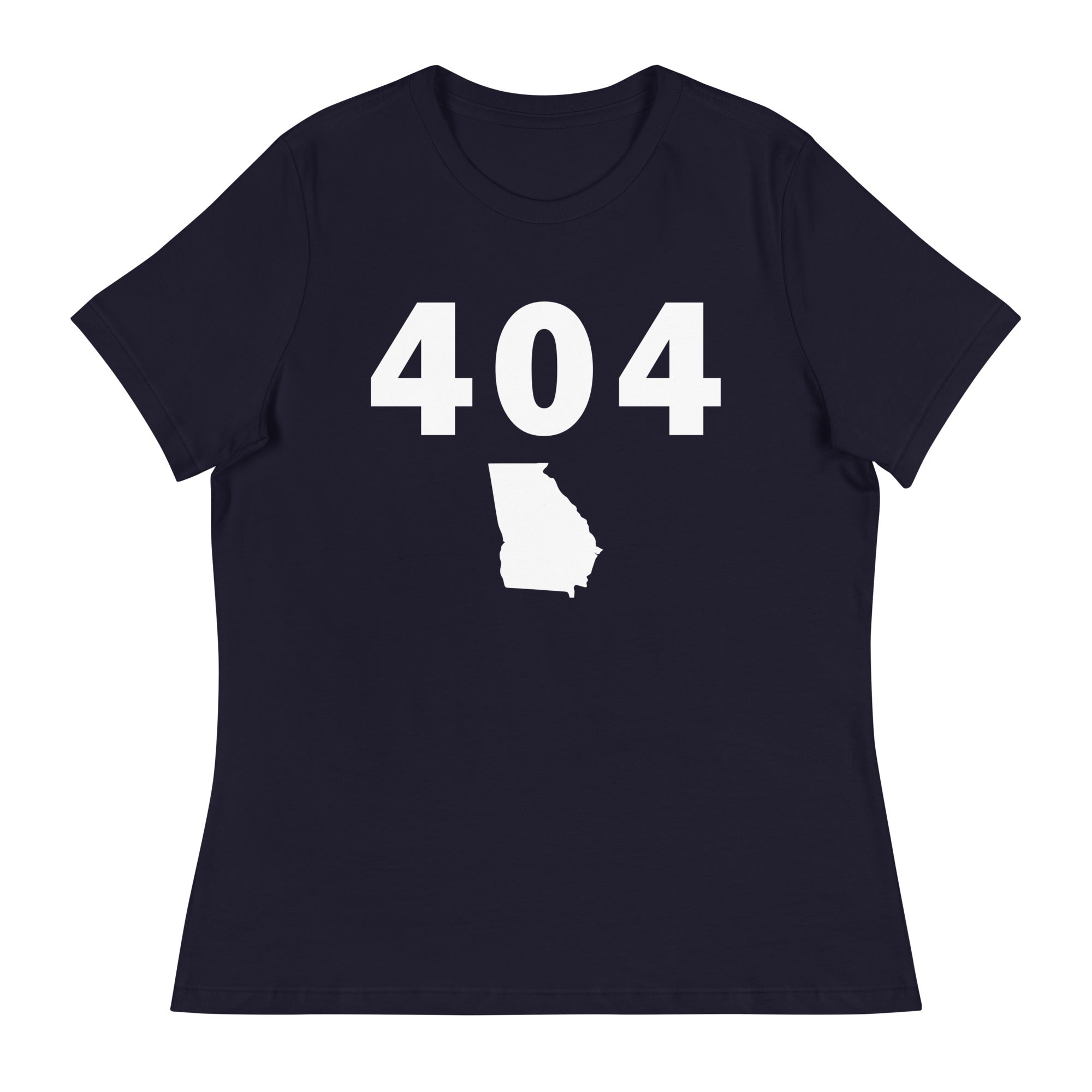 404 Area Code Women's Relaxed T Shirt