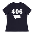 406 Area Code Women's Relaxed T Shirt