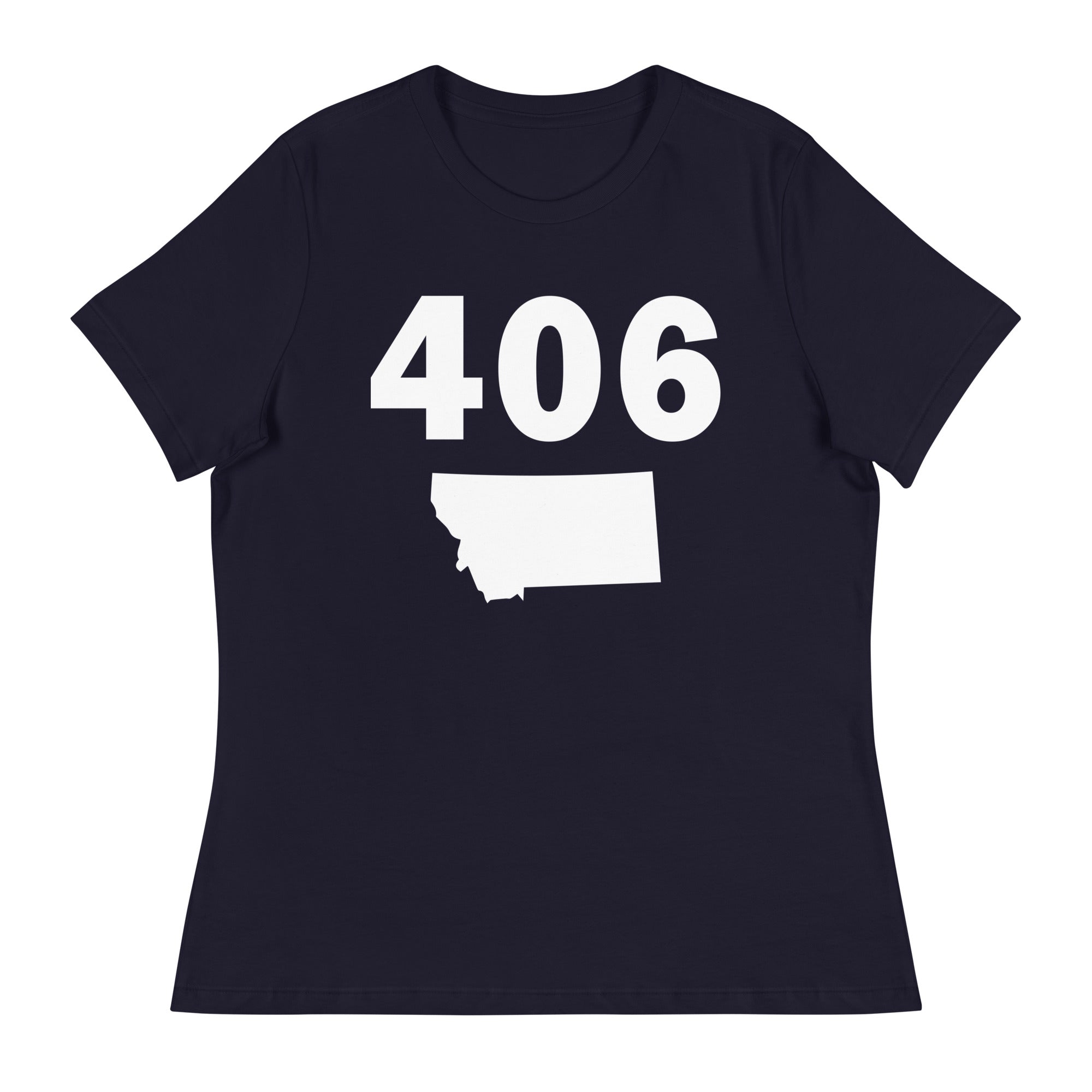 406 Area Code Women's Relaxed T Shirt