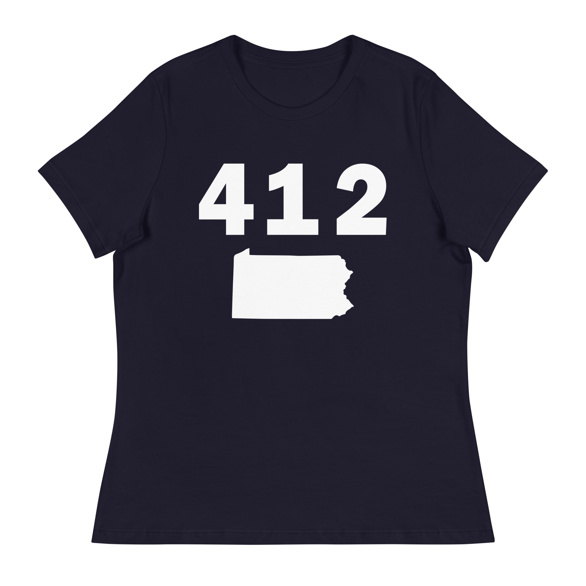 412 Area Code Women's Relaxed T Shirt