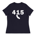415 Area Code Women's Relaxed T Shirt