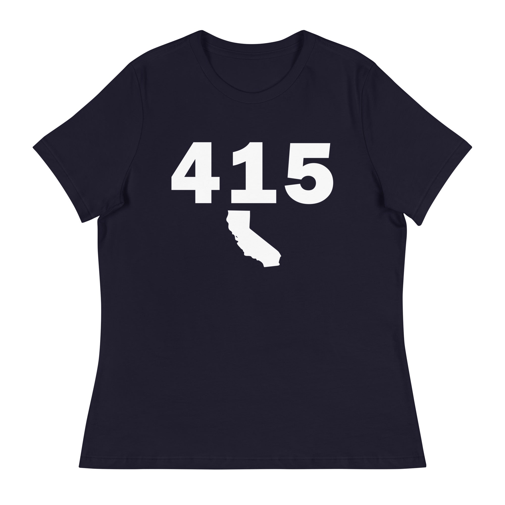 415 Area Code Women's Relaxed T Shirt