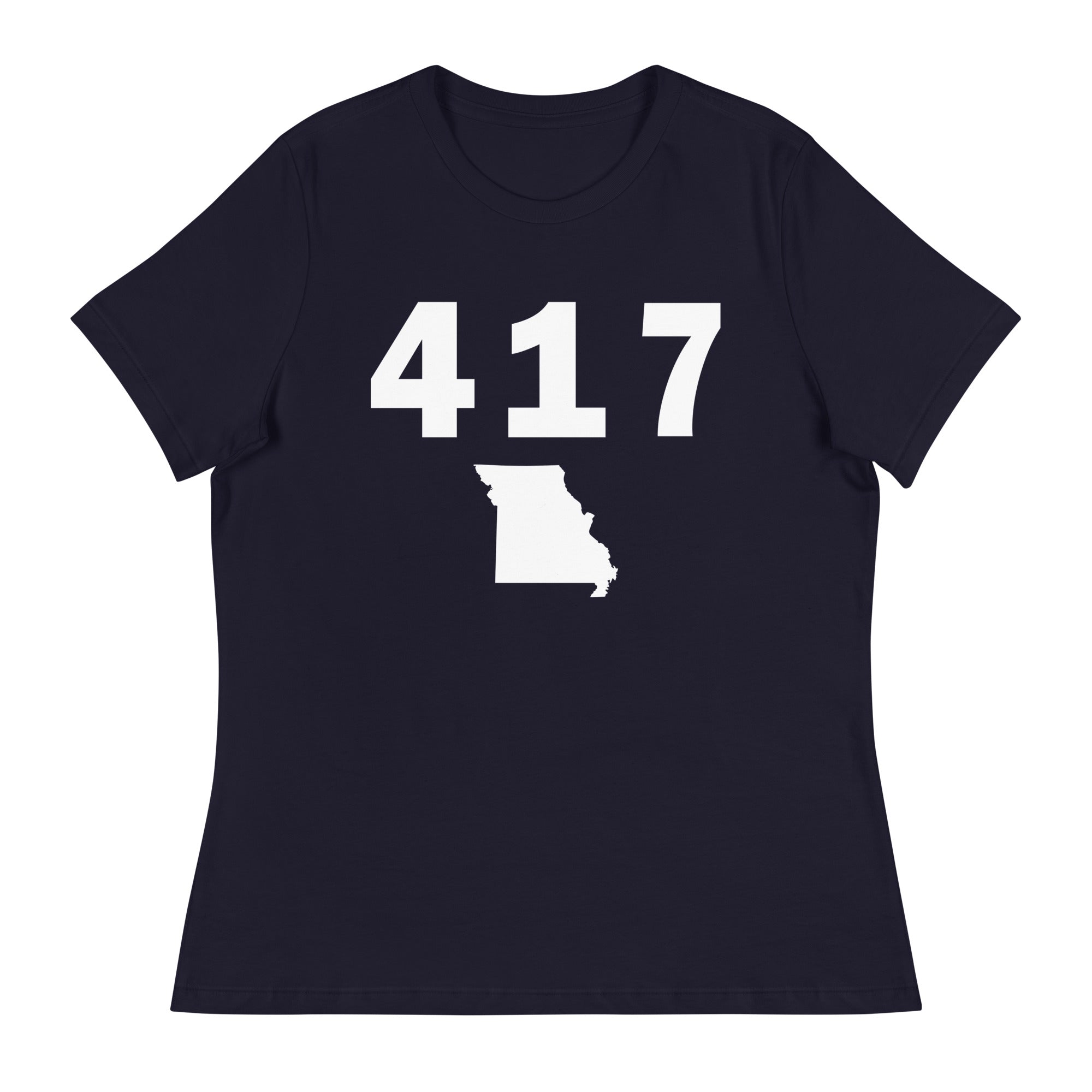 417 Area Code Women's Relaxed T Shirt