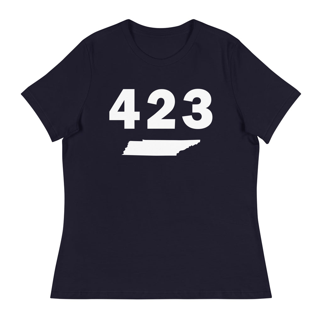 423 Area Code Women's Relaxed T Shirt