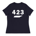 423 Area Code Women's Relaxed T Shirt