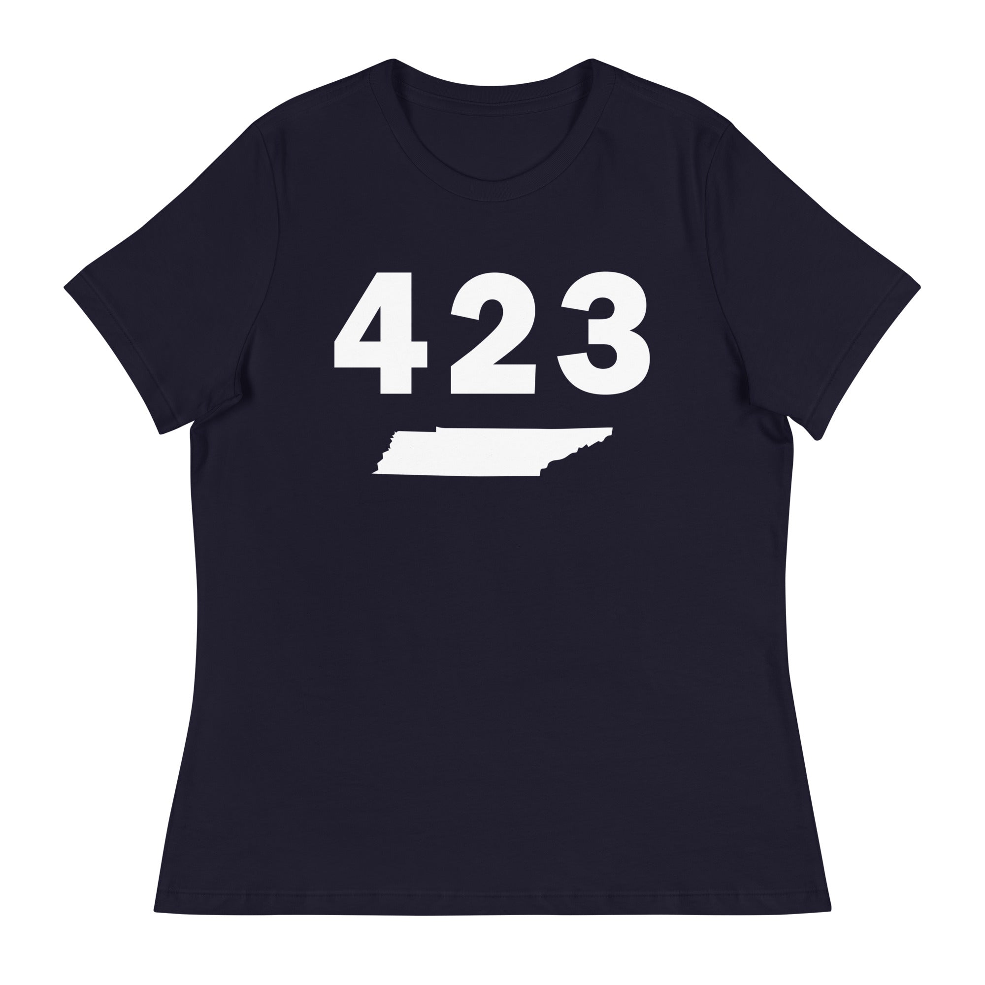 423 Area Code Women's Relaxed T Shirt