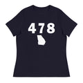 478 Area Code Women's Relaxed T Shirt