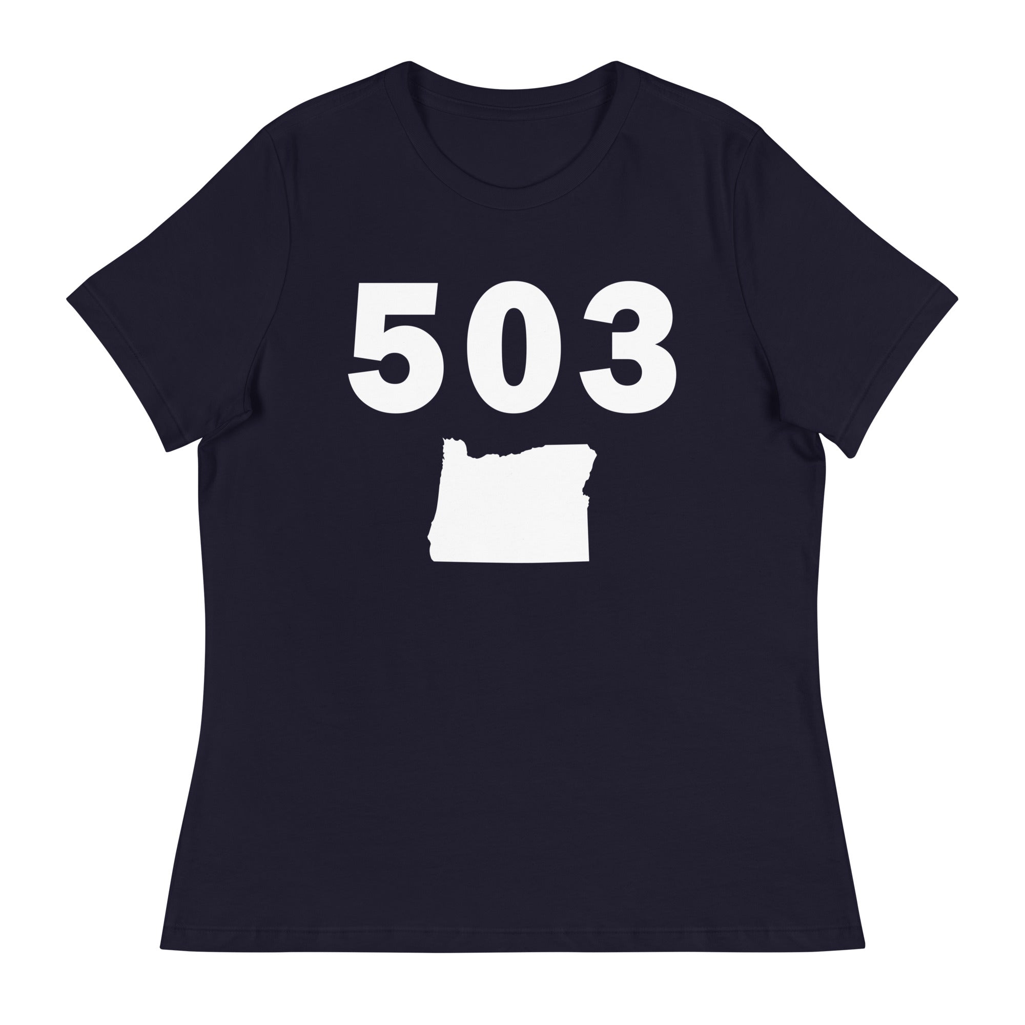 503 Area Code Women's Relaxed T Shirt