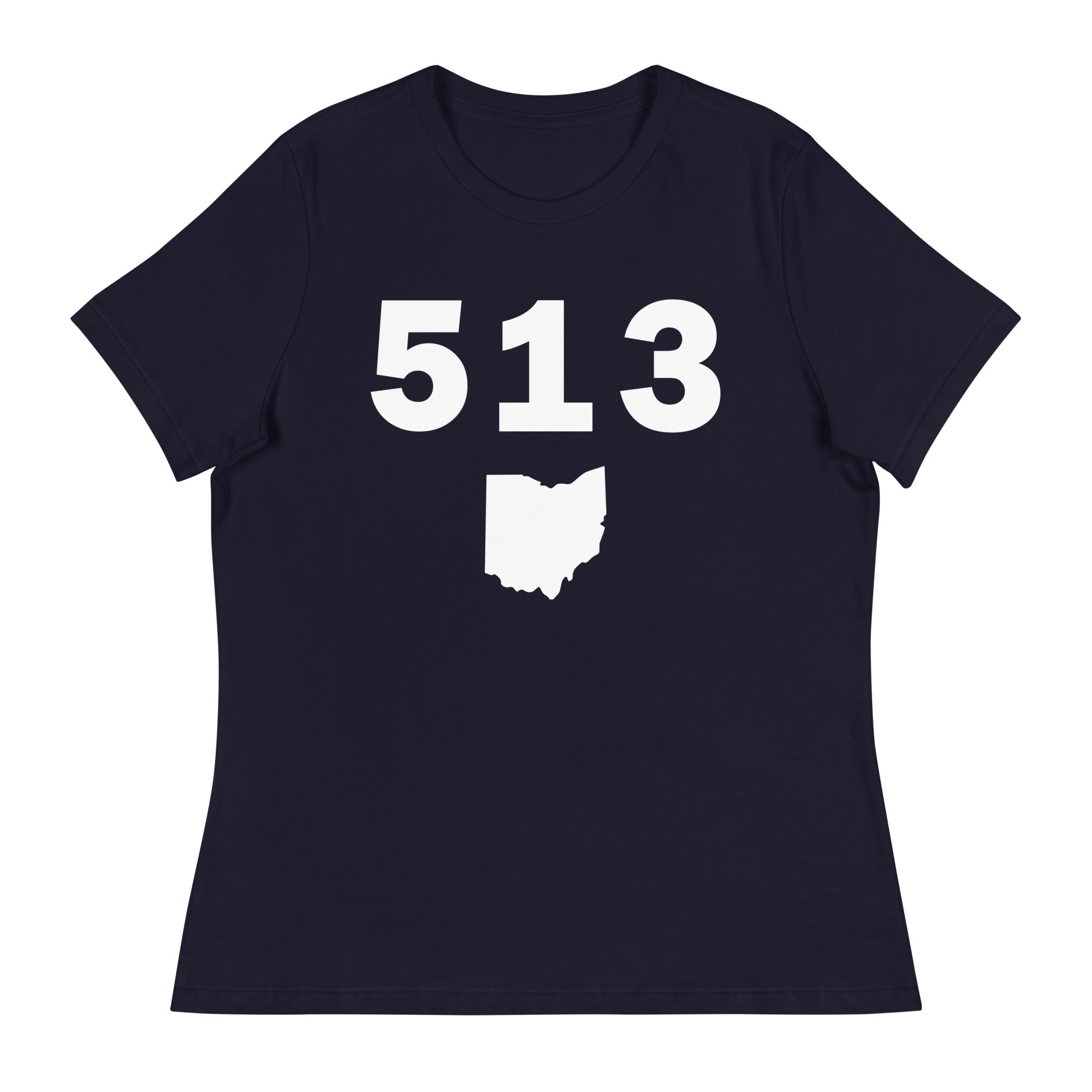 513 Area Code Women's Relaxed T Shirt