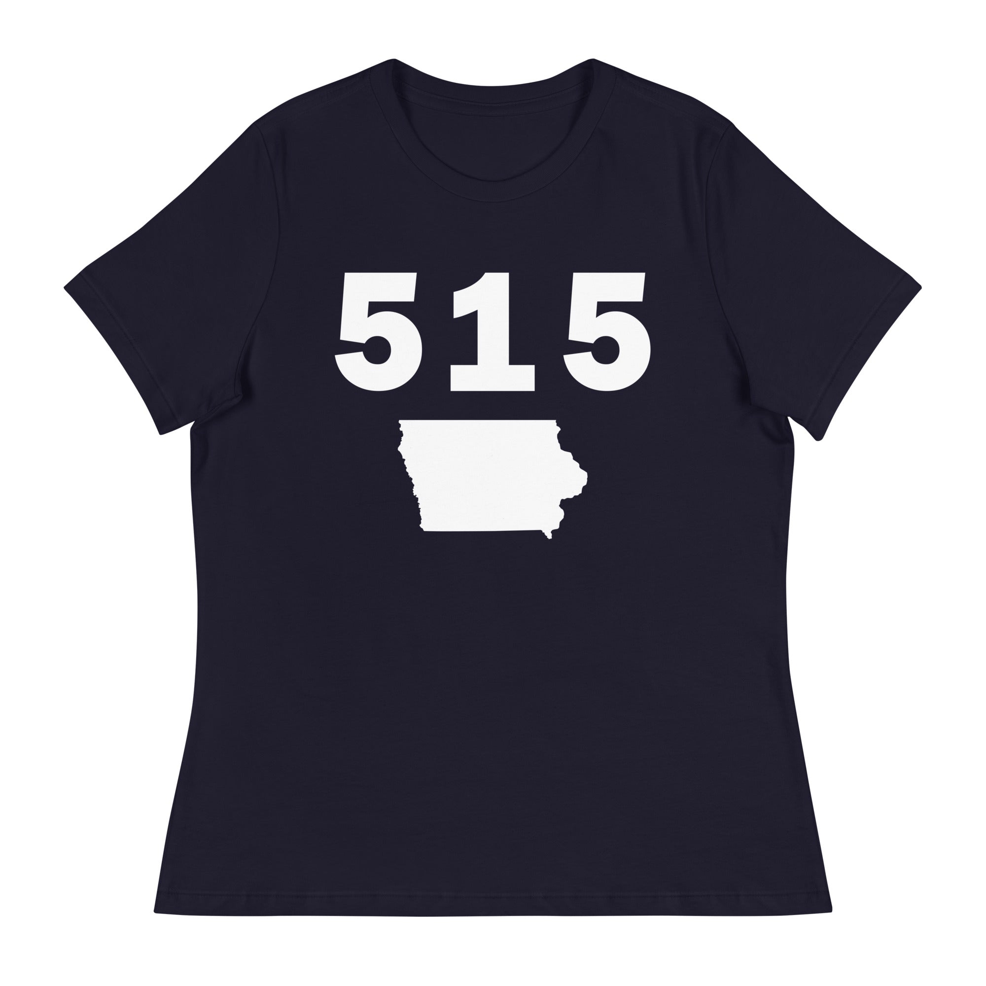 515 Area Code Women's Relaxed T Shirt