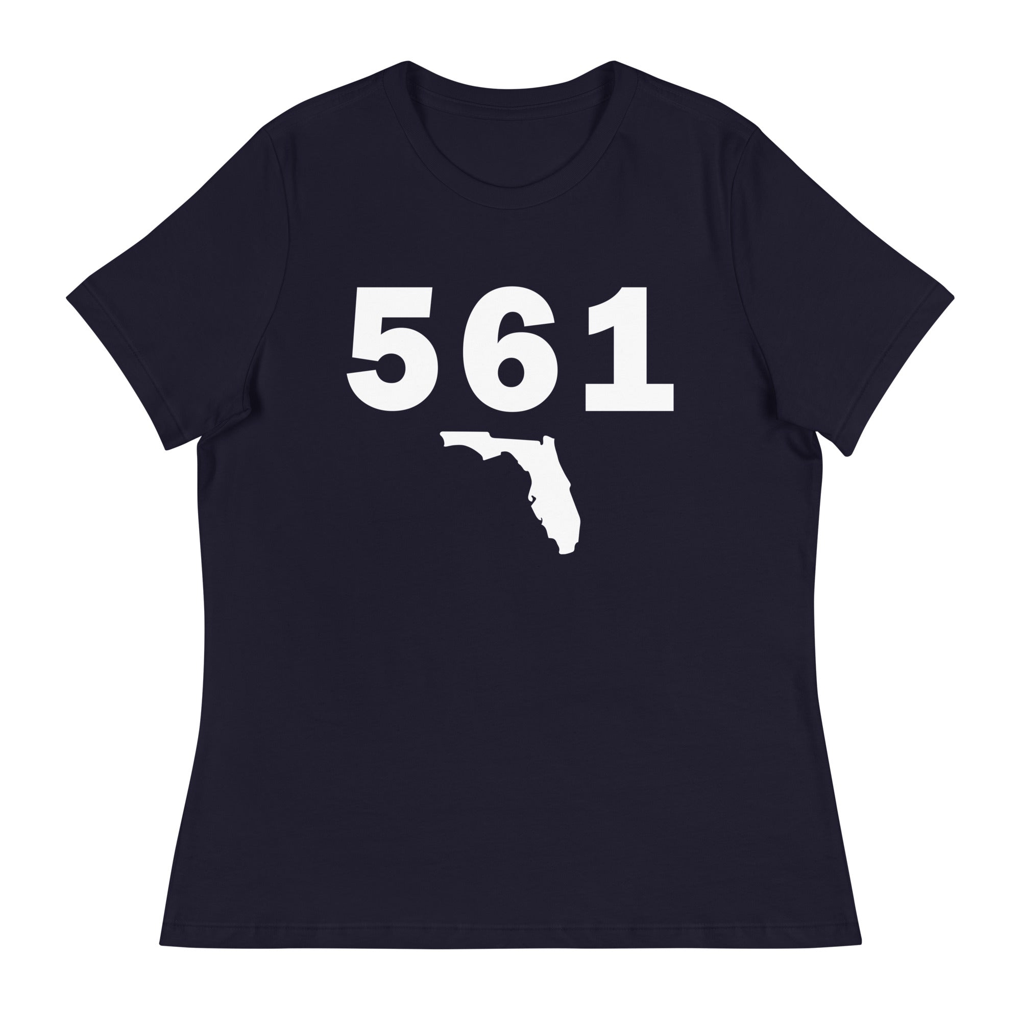 561 Area Code Women's Relaxed T Shirt
