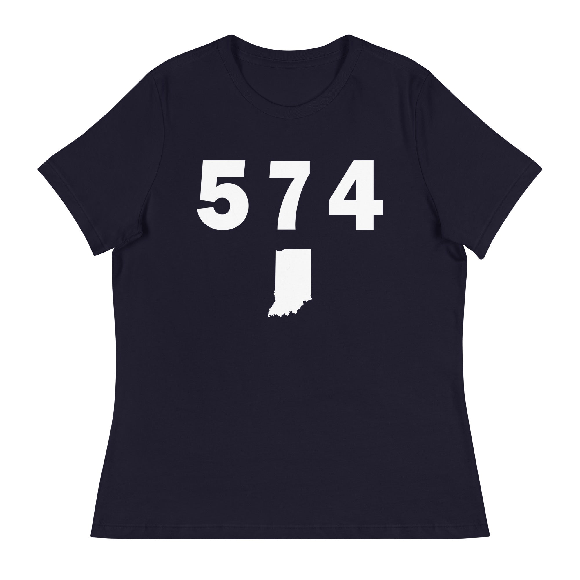 574 Area Code Women's Relaxed T Shirt