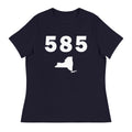 585 Area Code Women's Relaxed T Shirt
