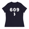 609 Area Code Women's Relaxed T Shirt