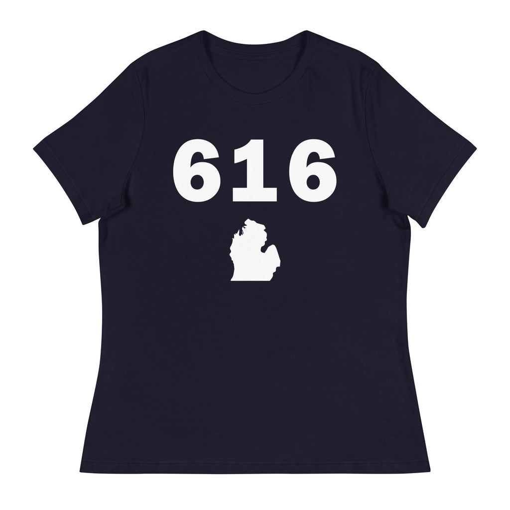 616 Area Code Women's Relaxed T Shirt