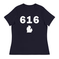 616 Area Code Women's Relaxed T Shirt