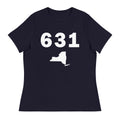 631 Area Code Women's Relaxed T Shirt