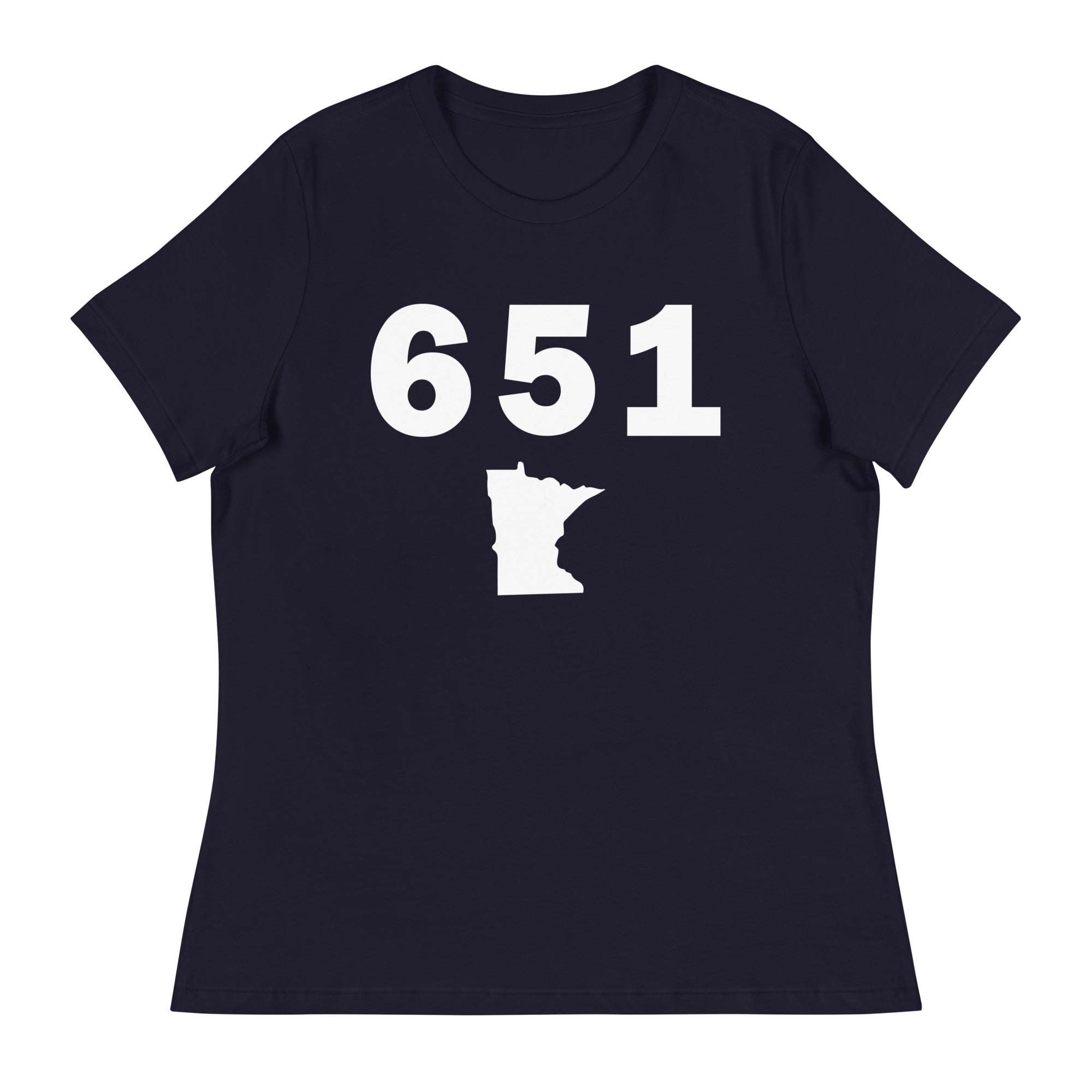 651 Area Code Women's Relaxed T Shirt