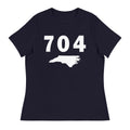 704 Area Code Women's Relaxed T Shirt