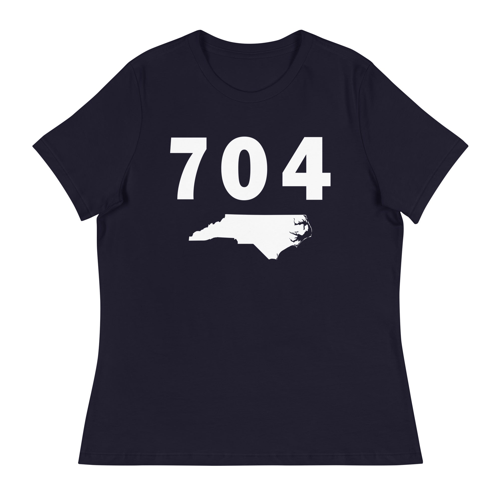 704 Area Code Women's Relaxed T Shirt