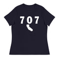 707 Area Code Women's Relaxed T Shirt